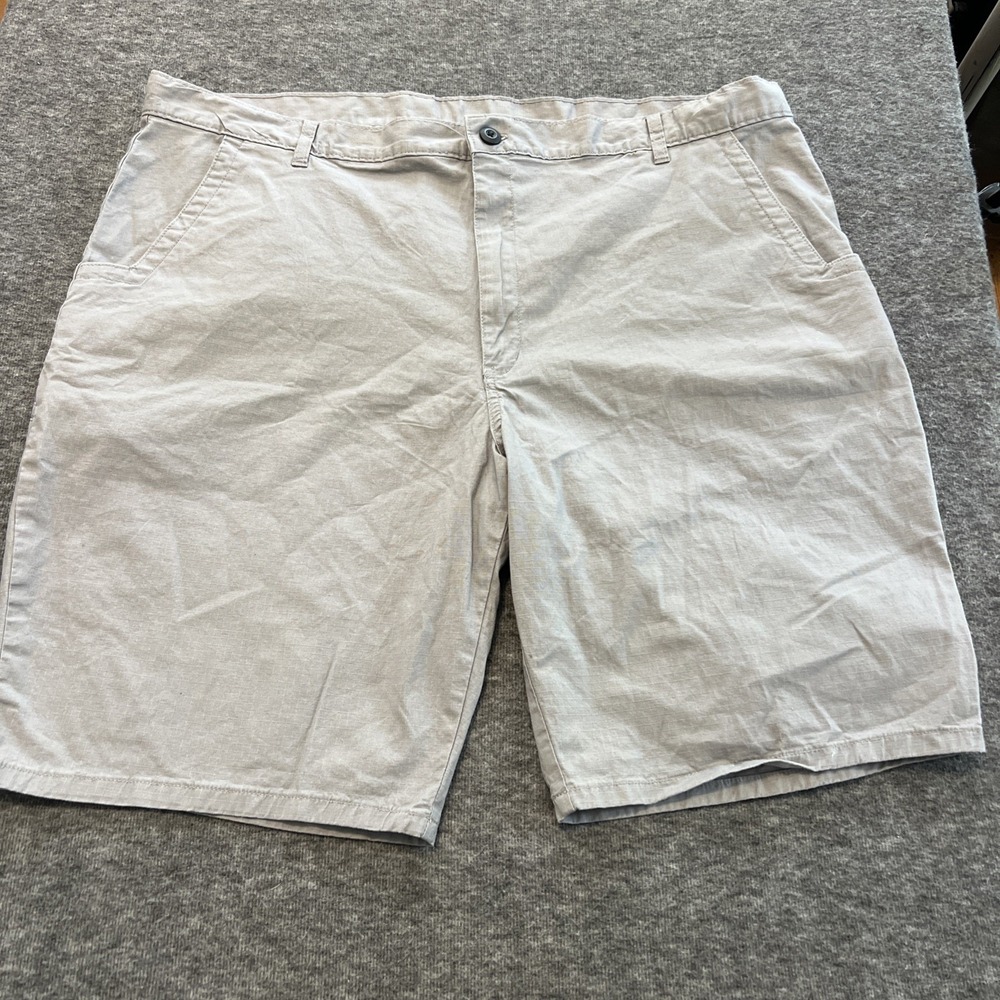 Dickies Men's Gray Canvas Casual Shorts Size 44, 5 Pocket Workwear Ready To Wear